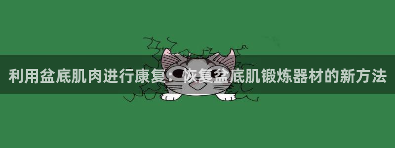 fb平台体育：利用盆底肌肉进行康复：恢复盆底肌锻炼器