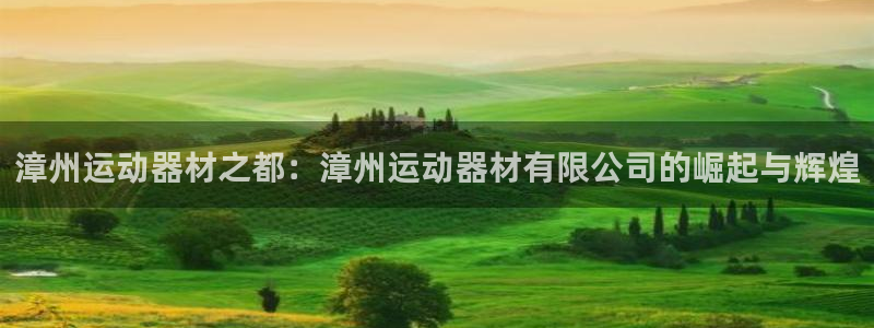 fb体育平台APP：漳州运动器材之都：漳州运动器材有
